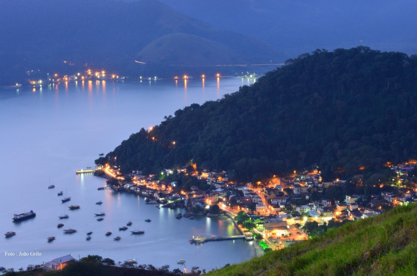 Vista panorâmica do Centro de Mangaratiba, na Costa Verde do Rio de Janeiro