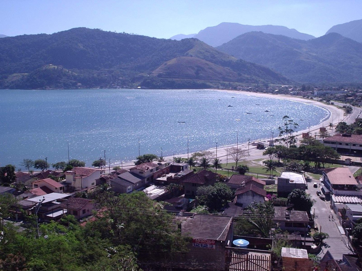 Mirante em Mangaratiba com vista para o mar da Costa Verde
